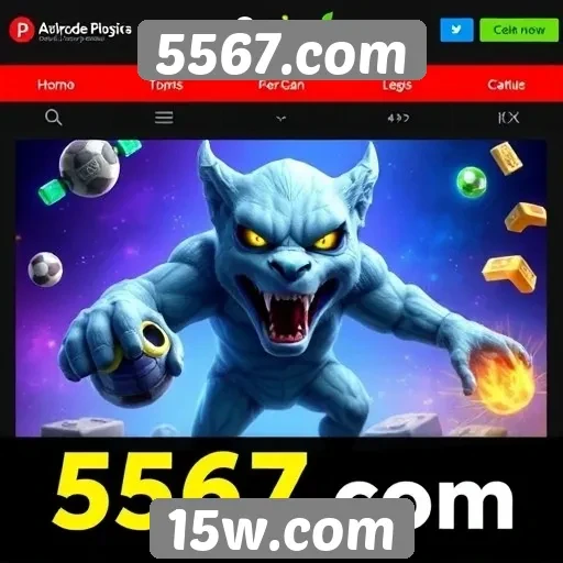 Análise da oferta de jogos em 5567.com